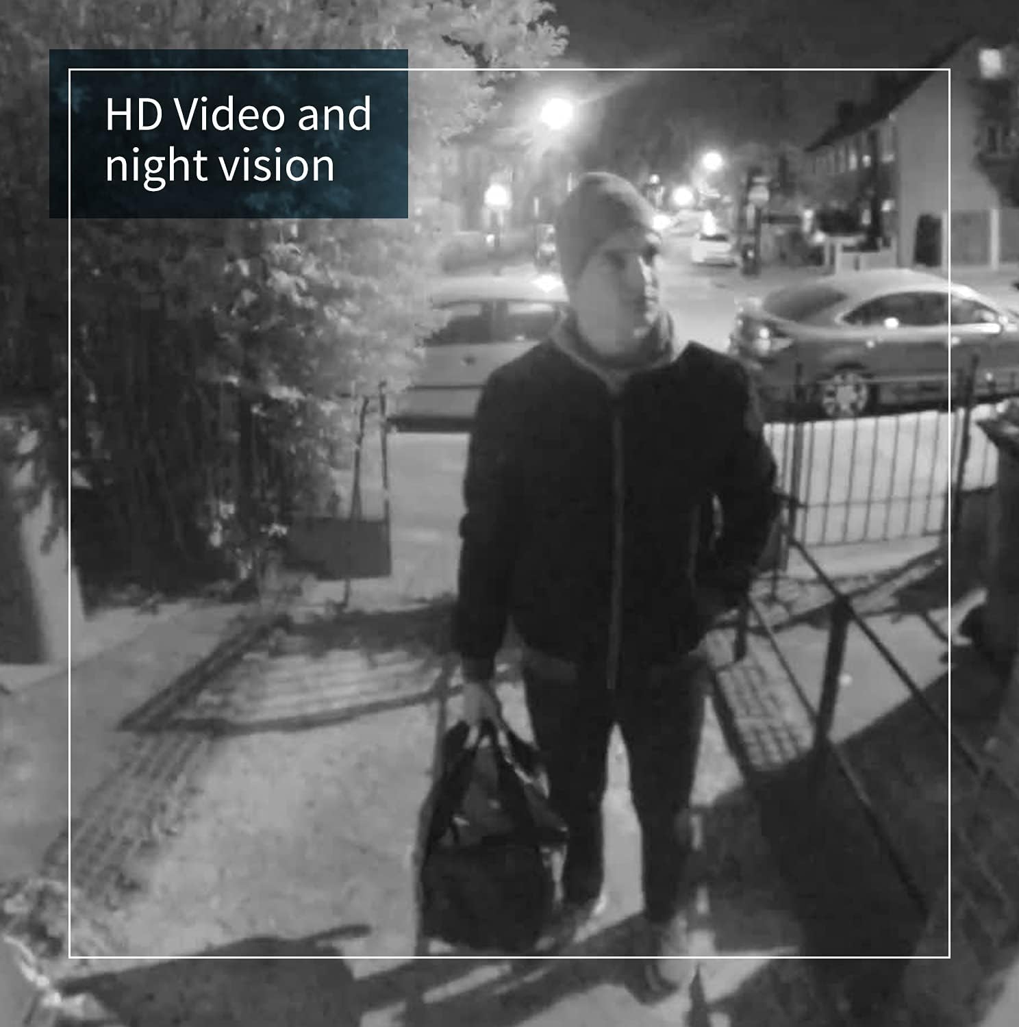 Arlo Essential Wireless Video Doorbell Security Camera & Chime, 1080p HD, 2-Way Audio, Smart Package & Motion Detection, Loud Siren, Night Vision, with Free Trial of Arlo Secure, AVDK2001 - Image 6