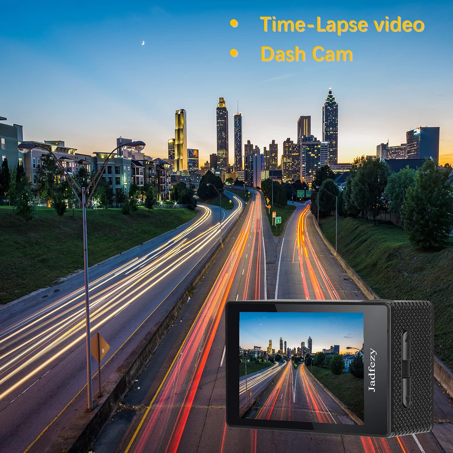 WiFi Action Camera Ultra HD 1080P, 12MP Sports Camera Wide-Angle 2" LCD Screen, 30m/98ft Underwater Waterproof Camera with 2 Batteries and Accessories Kit for Helmet and Bicycle etc. - Image 5